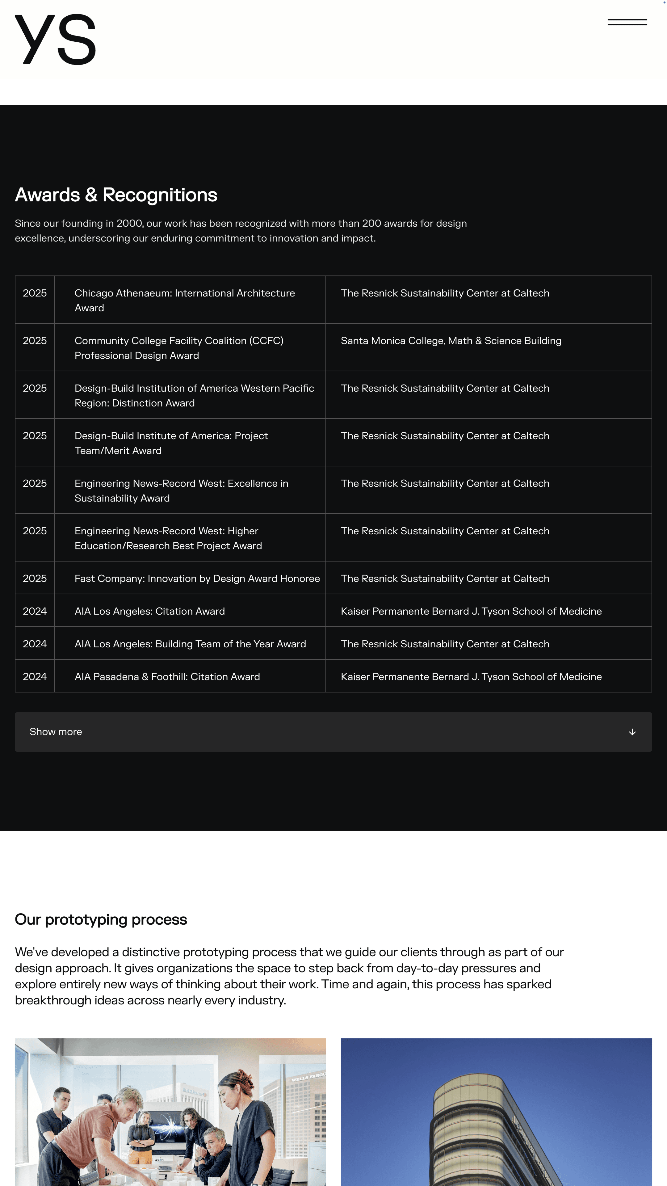 Yazdani Studio - mobile view 1